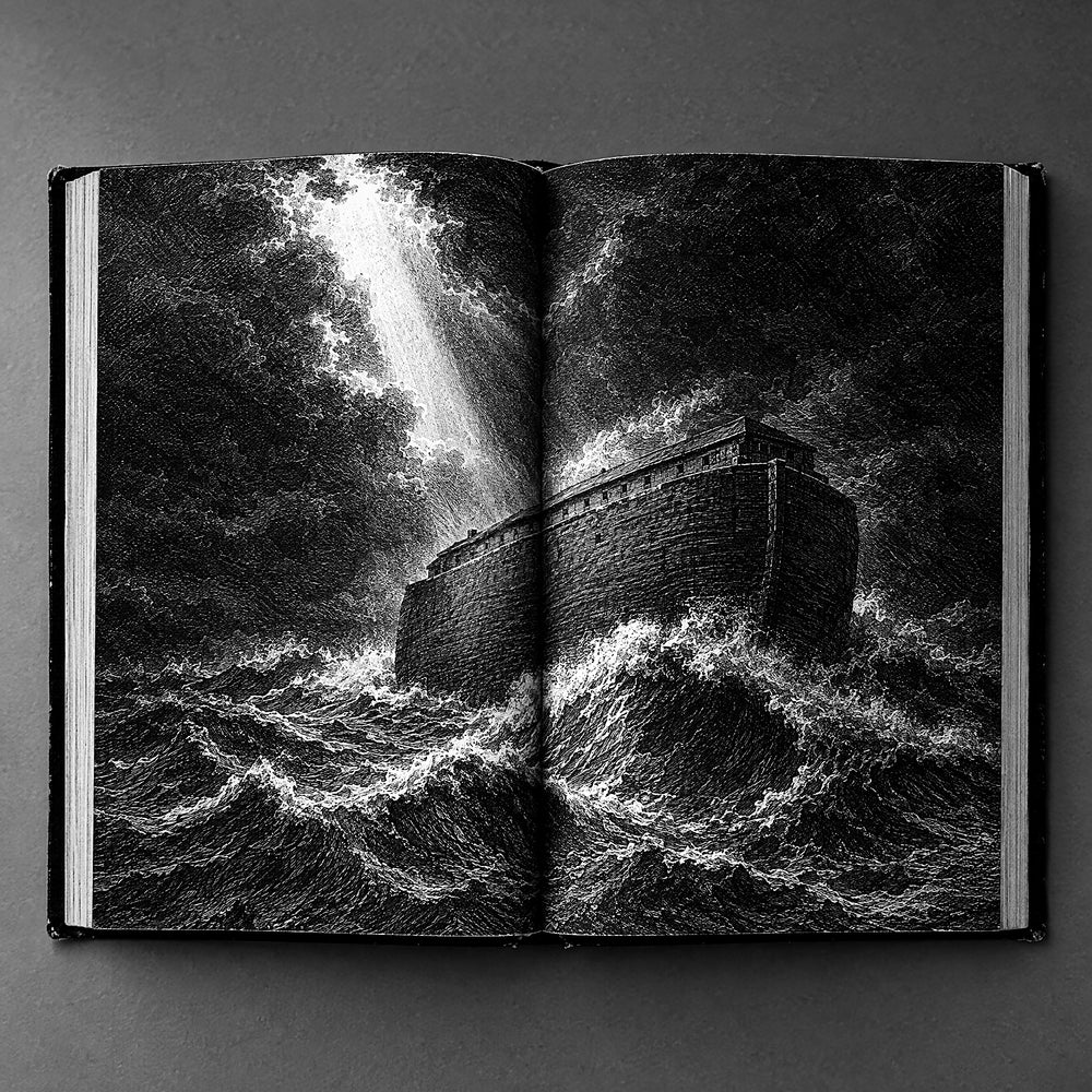 Inside: the ark in the storm